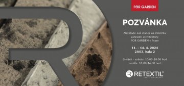Pozvánka: Veletrh zahradní architektury FOR GARDEN