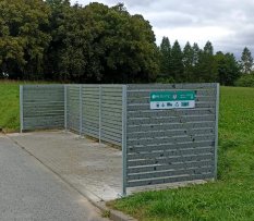 Kryt na 3 kontejnery 1100l
