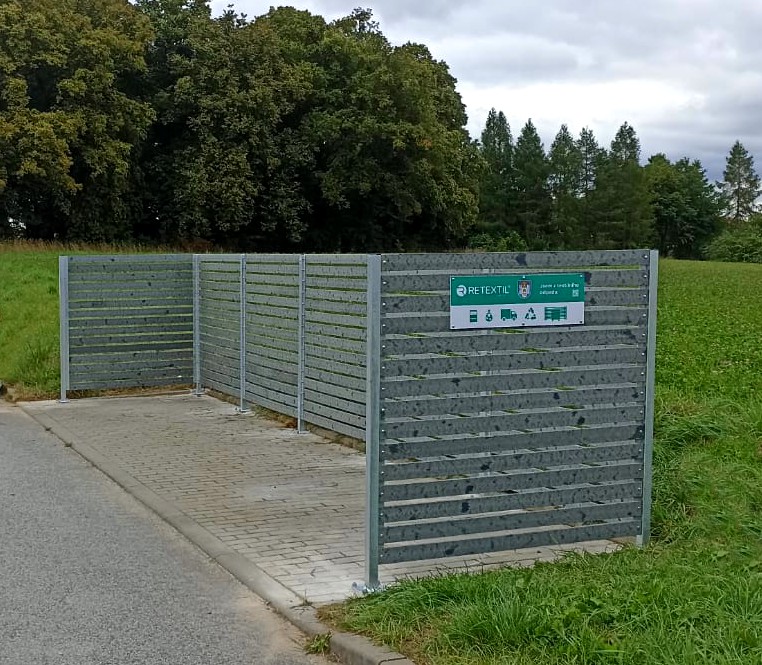 Kryt na 3 kontejnery 1100l
