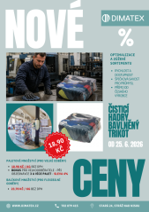 Slibované změny jsou tu: Vyšší rychlost a NOVÉ CENY čisticích hadrů BT OD 25. 6. 2026