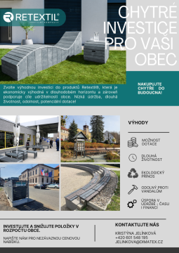Chytrá investice pro vaši obec: Ušetřete s naším kompozitem Retextil® dlouhodobě!