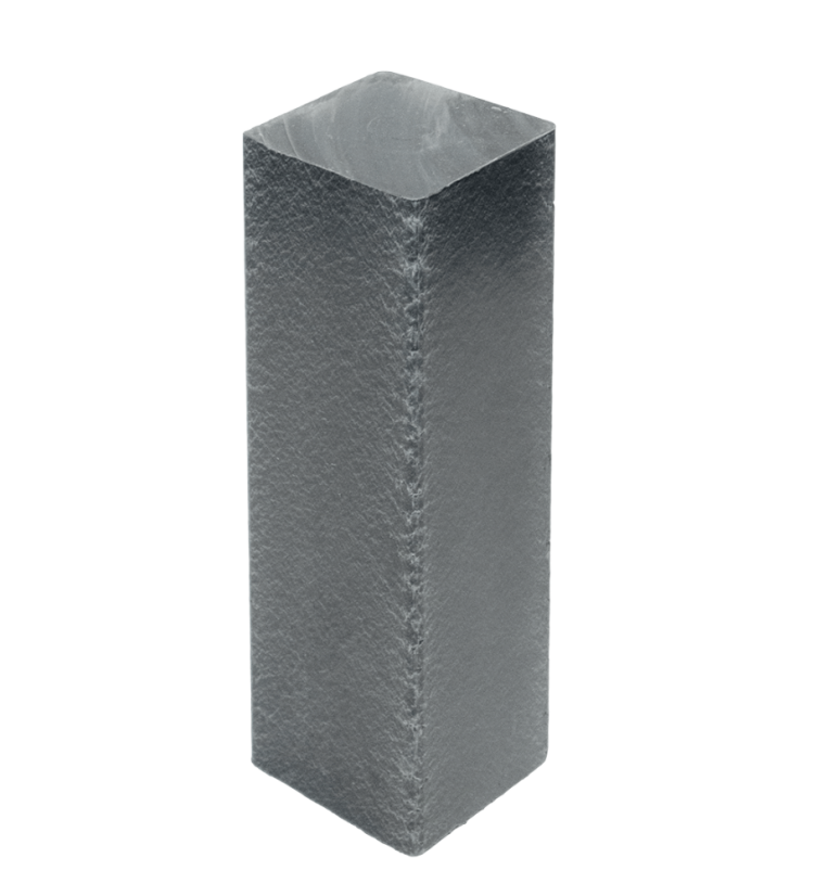 Sloupek čtyřhran 9x9x245, šedá