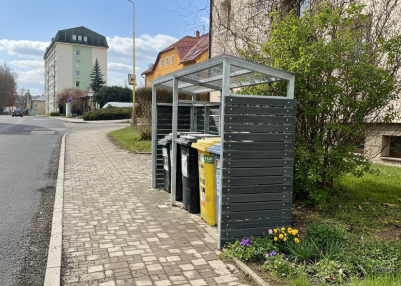 Kryt na popelnice 120/240 l - modul 2