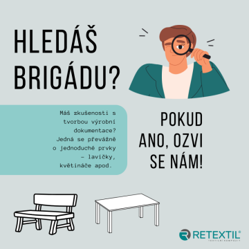 Hledáme brigádníka pro zpracování výrobní dokumentace
