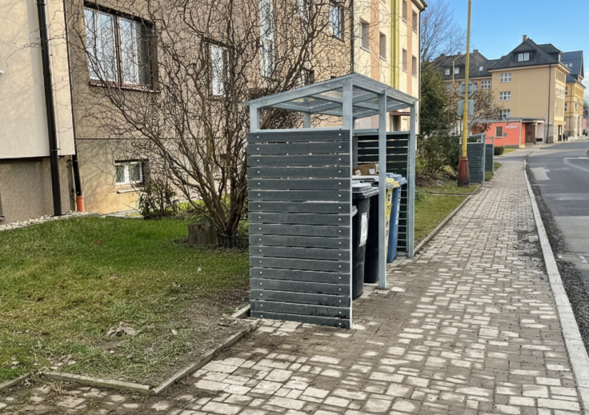 Kryt na popelnice 120/240 l - modul 2